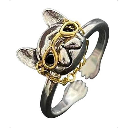 Justerbara Ringar Män Kvinnor, Vintage Viking Ringar Fingerringar för Män