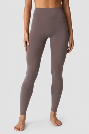 ICANIWILL - Luxe Tights Dusty Brown - Trikoot - Naiset - Treenivaatteet ICIW:ltä