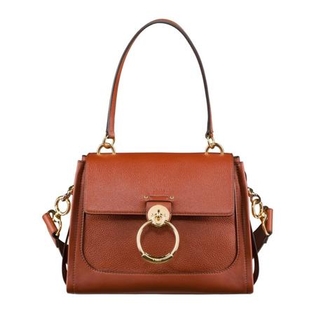 Chloé Small Tess Day Tas , Bruin , Dames , Maat: ONE Size Handtassen