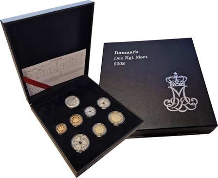 Danmark 2008 - Proof møntsæt