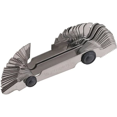 Gjengetolke med 52 blader, sentertolke/55 & 60° tommer & metr, ZQKLA