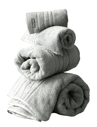 Mimou Håndklæde Devon 2-Pak - Grey - 30X50CM