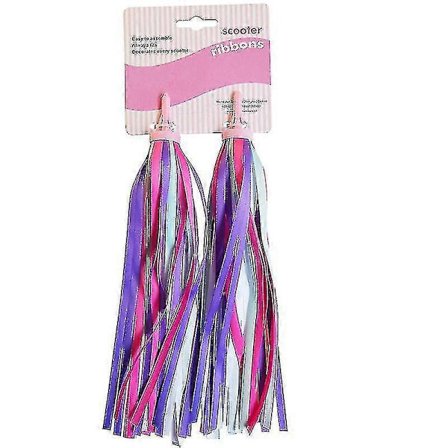 Ett par cykelstyrebanderoll för barn, cykelgrepp, tofsar, band