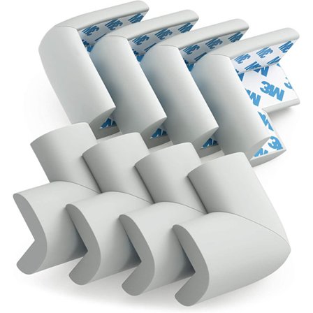 Hjørnebeskytter for baby - Babysikre hjørner og kanter, forhåndstapede