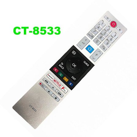 Ny erstatning for Toshiba LED HDTV TV-fjernkontroll CT-8533 Ct-8543 Ct-8528