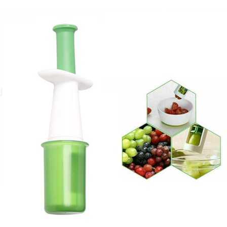 Hedelmäleikkuri tomaattileikkuri rypäleenleikkuri salaattileikkuri manuaalinen viipalointilaite ihanteellinen tomaateille / rypäleille / kirsikoille /