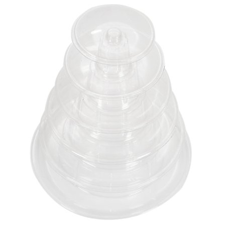 6-vånings Macaron-tårta Displayställ Party Dekorationsverktyg - -liuyue