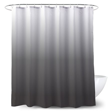 Texturerad tyg duschdraperi badrumsdekoration 150x180cm