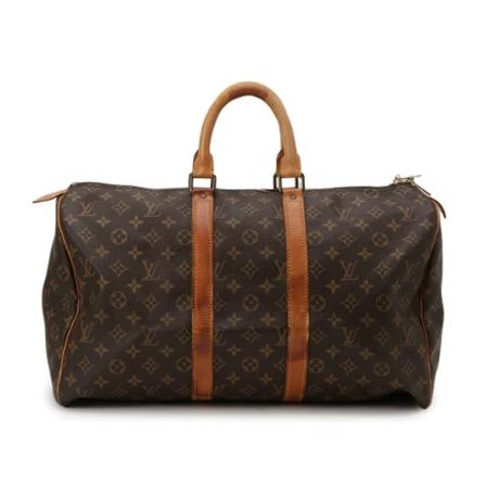 Louis Vuitton Vintage, Pre-owned Canvas travel-bags Bruin, Dames, Maat:ONE Size