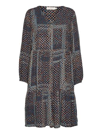 Craenee Dress Brown Cream