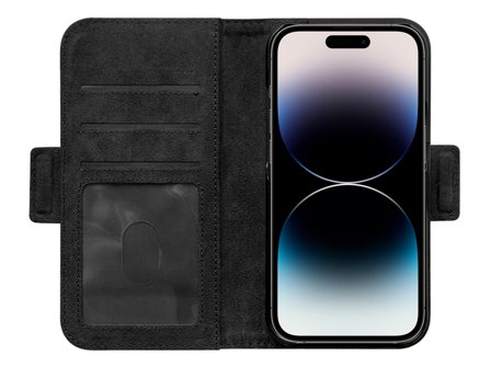 Lommebokdeksel iPhone 14 Pro - Svart