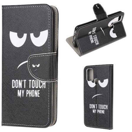 Plånboksfodral Motorola Moto G30 - Don’t Touch My Phone