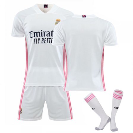 20-21 Real Madrids nye sæt Børn Voksen Fodboldtrøje Træningssæt Blank Blank[GKS] Blank 26