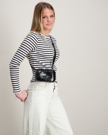 Garcia Girls T-shirt ls Sort T-shirts Pige - Kids Brand Store