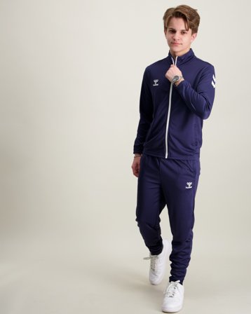Hummel hmlLOGO SUIT KIDS Blå Tracksuits/Träningsset Kille - Kids Brand Store
