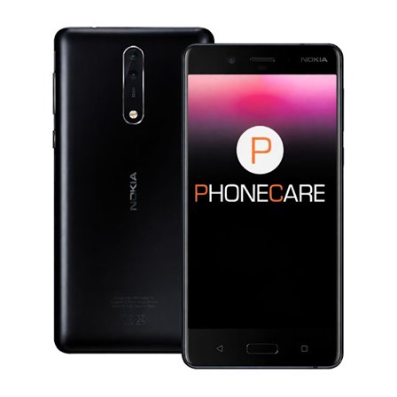 Begagnad Nokia 8 64GB Svart - Använt skick