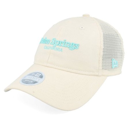 New Era - Beige trucker Keps - Womens City 9TWENTY Light Terracotta Trucker @ Hatstore