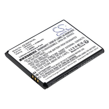 Batteri till SmartPhone, Mobil för Schok Flip SC3218T, Flip SC3218B