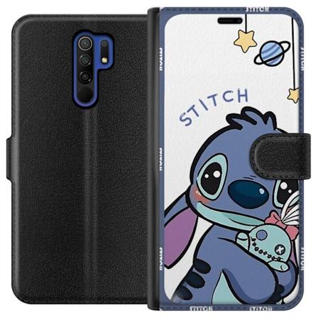 Xiaomi Redmi 9 Lompakkokotelo Ommella avaruus