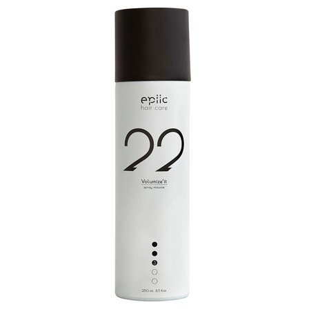 epiic hair care Nr. 22 Volumize'It Volume Mousse 250 ml, Hår, Hårstyling, Volumen