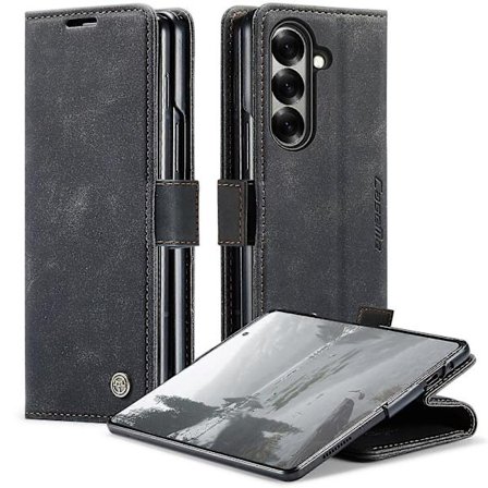 Yhteensopiva Samsung Galaxy Z Fold7 5G Lompakkokotelolle CASEME 013 -sarja PU-nahkainen puhelinkuoren jalusta