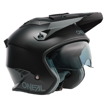 Casco Jet O'Neal Volt Solid Nero L