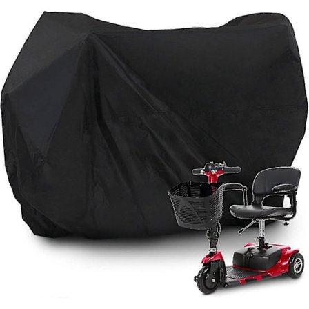 Vandtæt og rivefast opbevaringscover til el-scootere - kraftig beskyttelse mod regn, sol og støv (D)
