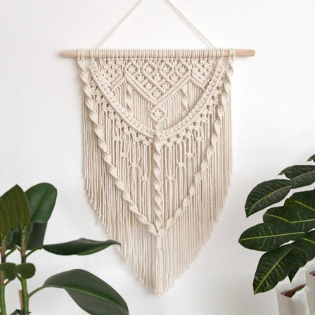 50*70cm Decorful seinäkoriste Macrame seinävaate huone D