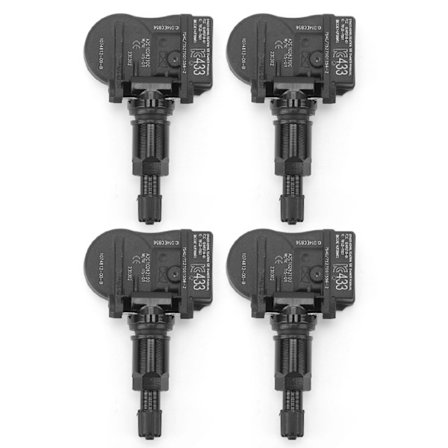 4 stk. Dekktrykksensor 107481200B 433MHz Jevn drift Erstatning Tesla Model 3 S X