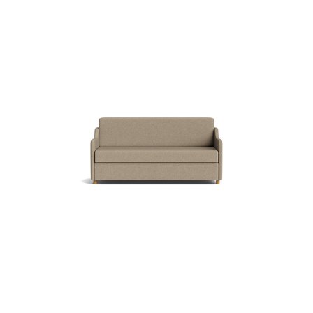 Lungo 2 personers sovesofa - Bouclé Beige - 153x91x76,5 - Sofa, sovesofa