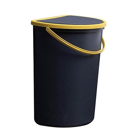 Auton roskakori seinälle ripustettava roskakori seinäroskakori keittiön upotettu seinäroskakori Sininen 27X22X22C Blue 27X22X22CM