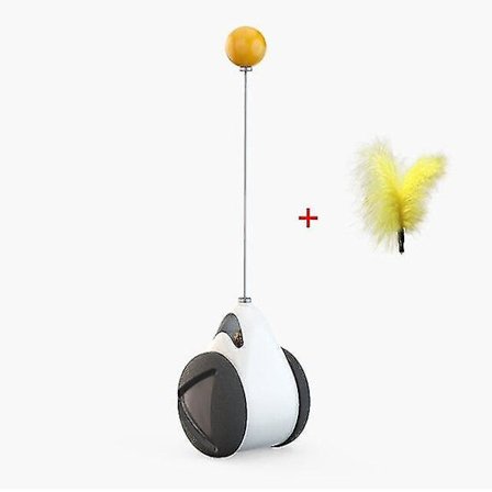 Tumbler-keinu kissan lelu - interaktiivinen tasapainoauto kissanmintulla