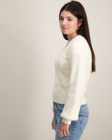 Garcia girls pullover Blanc Pulls Fille - Kids Brand Store