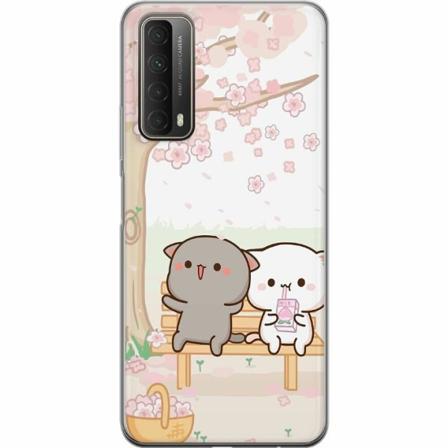 Huawei P Smart 2021 Genomskinligt Skal Kawaii