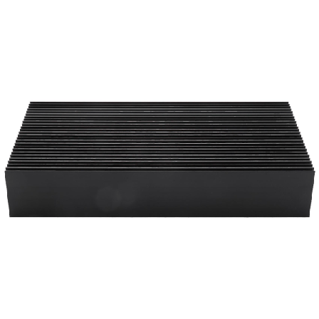 Varig sølv aluminiums kjølefinne 80x27x150mm for LED strømtransistor Electr