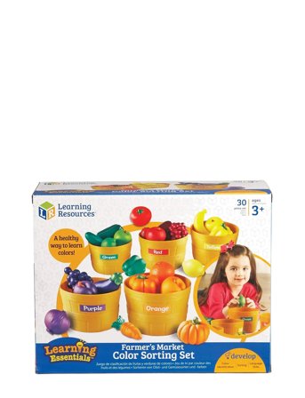 Learning Resources | Farmer's Market Colour Sorting Set | ONE SIZE