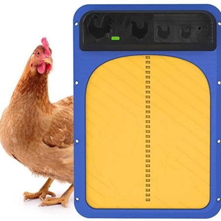 Automatisk hønsehusdør, hønsehusdør i aluminiumlegering, hønsehus med timer