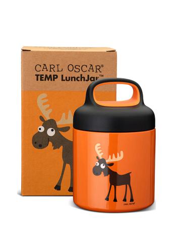 Temp Lunchjar, Kids 0.3 L - Orange Home Meal Time Lunch Boxes Oransje Carl Oscar