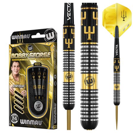 Winmau Bobby George Steel Tip Darts 24g