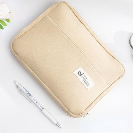 Pencil Taske Pen Etui BEIGE