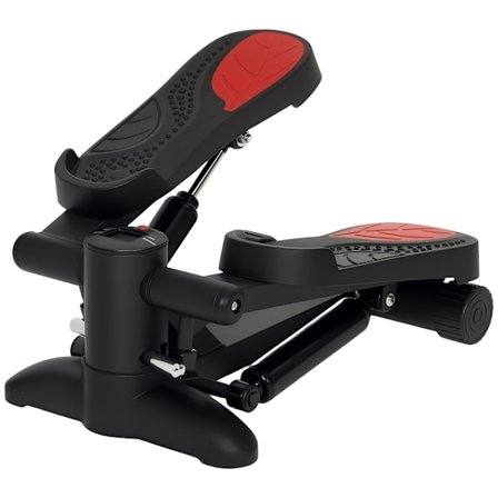 Rootz Mini Stepper - Compact Fitness Stepper - Träningsstegsmaskin - LCD Monitor - 44,5 cm x 29 cm x 20 cm