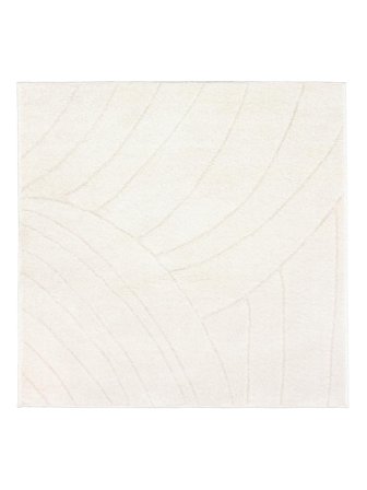 Duży Talloy Dywan - Biały 240X240 W Stylu Skandynawskim