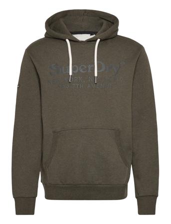Vintage Venue Tonal Hood Huppari Vihreä Superdry