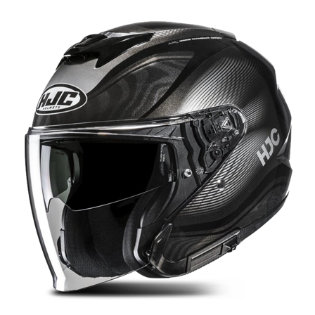 Jethelm HJC I31 Depe Zwart/Grijs S