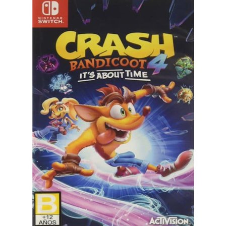 Nintendo Switch-spil Yofoko - CRASHBANDICOOT-4 - Crash Bandicoot 4: It's About Time - Standard Edition - Nintendo Switch