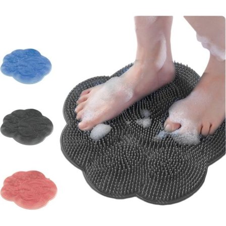 Suihkumatto imukupeilla – 30 x 30 cm liukumaton jalka- ja selkähierontamatto_OF