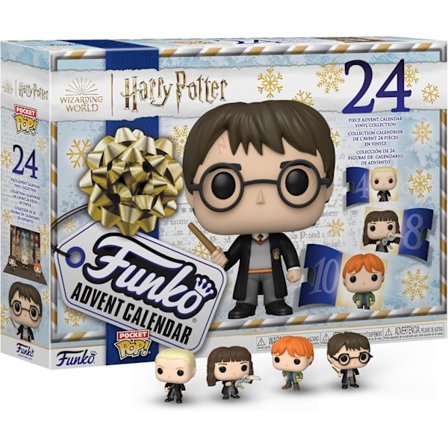 Funko Pop! Ankomstkalender: Julefrokost Gave Harry Potter - Ferie, Multifarvet, Enkelt Størrelse