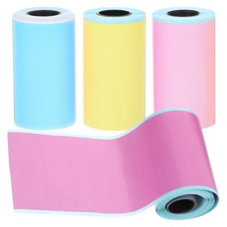 4 rullaa lämpötarroja Itsekiinnittyviä lämpötulostintarroja Nimi tarra Mini lämpö