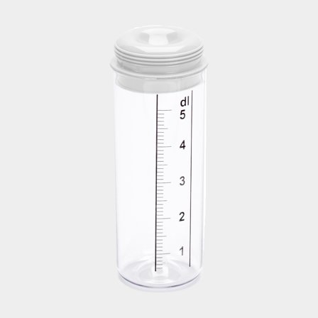 Misurino Nordiska Plast, trasparente/bianco, 500 ml