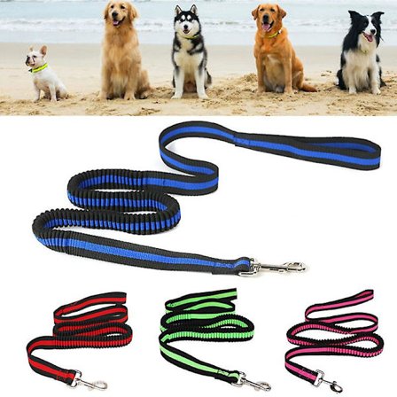 Håndfri Elastisk Bungee Hundebånd Kompatibelt med Løping Gåing Fotturer Med Justerbart Midjebelte